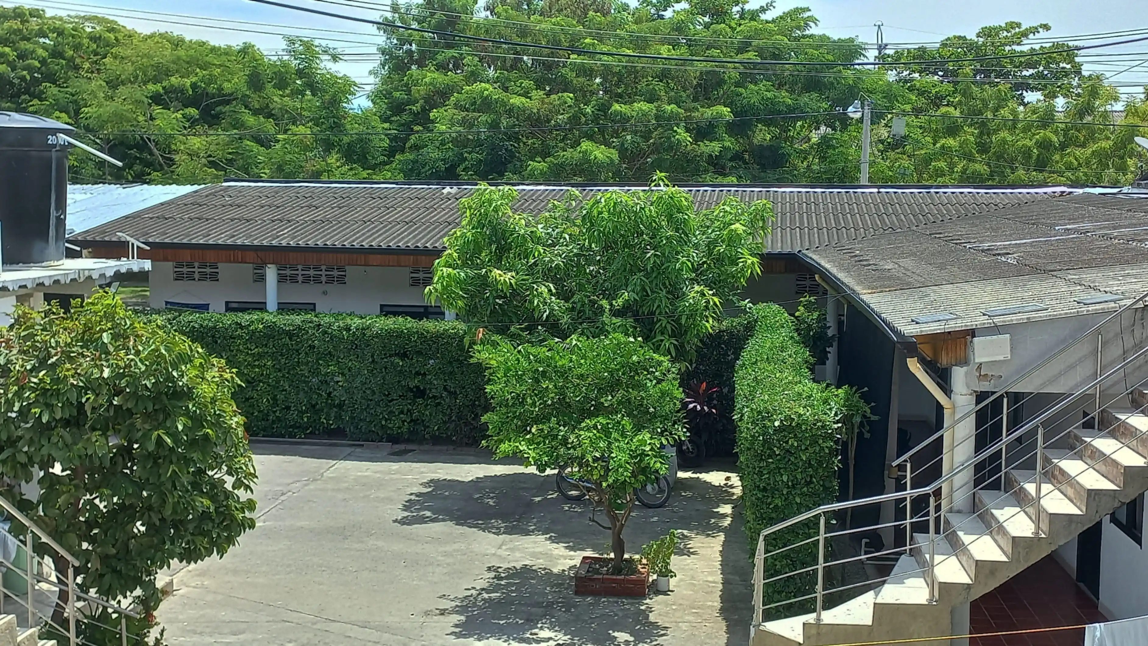 Vista del Parqueadero